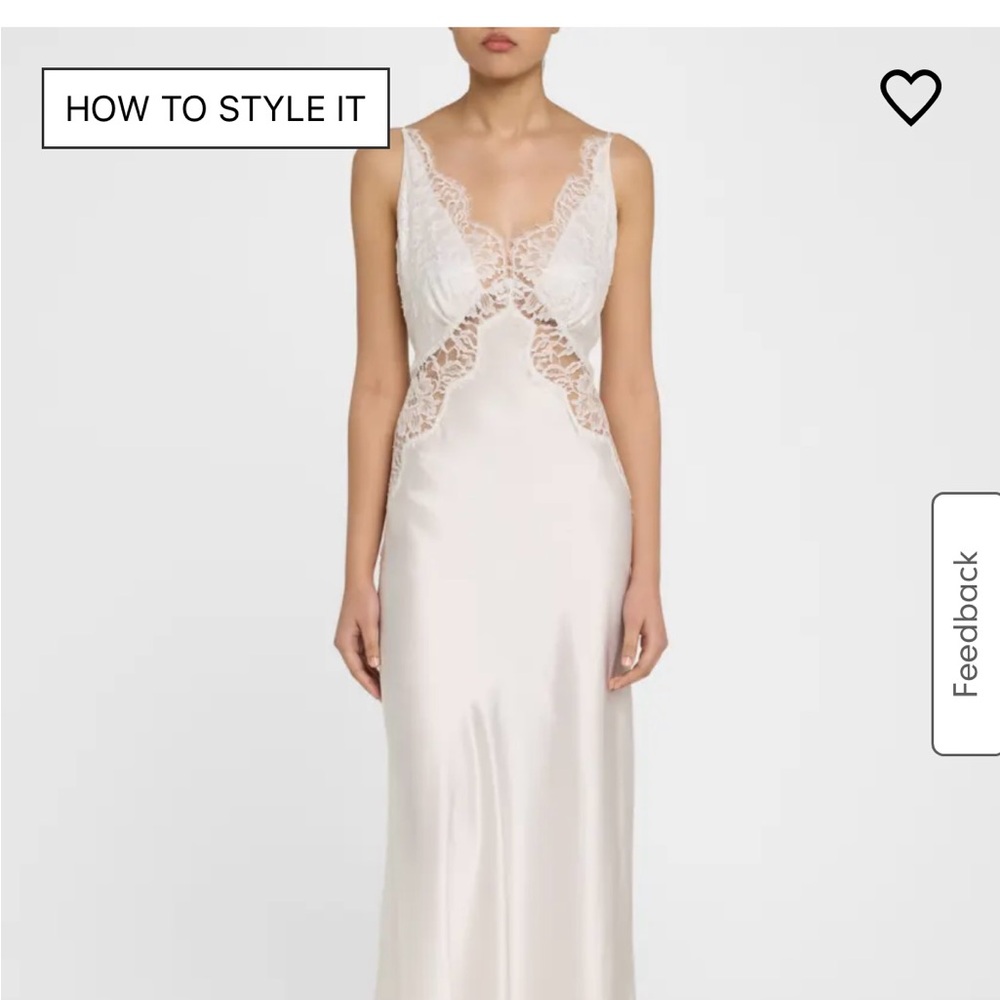 Christine Lingerie Silk Dress